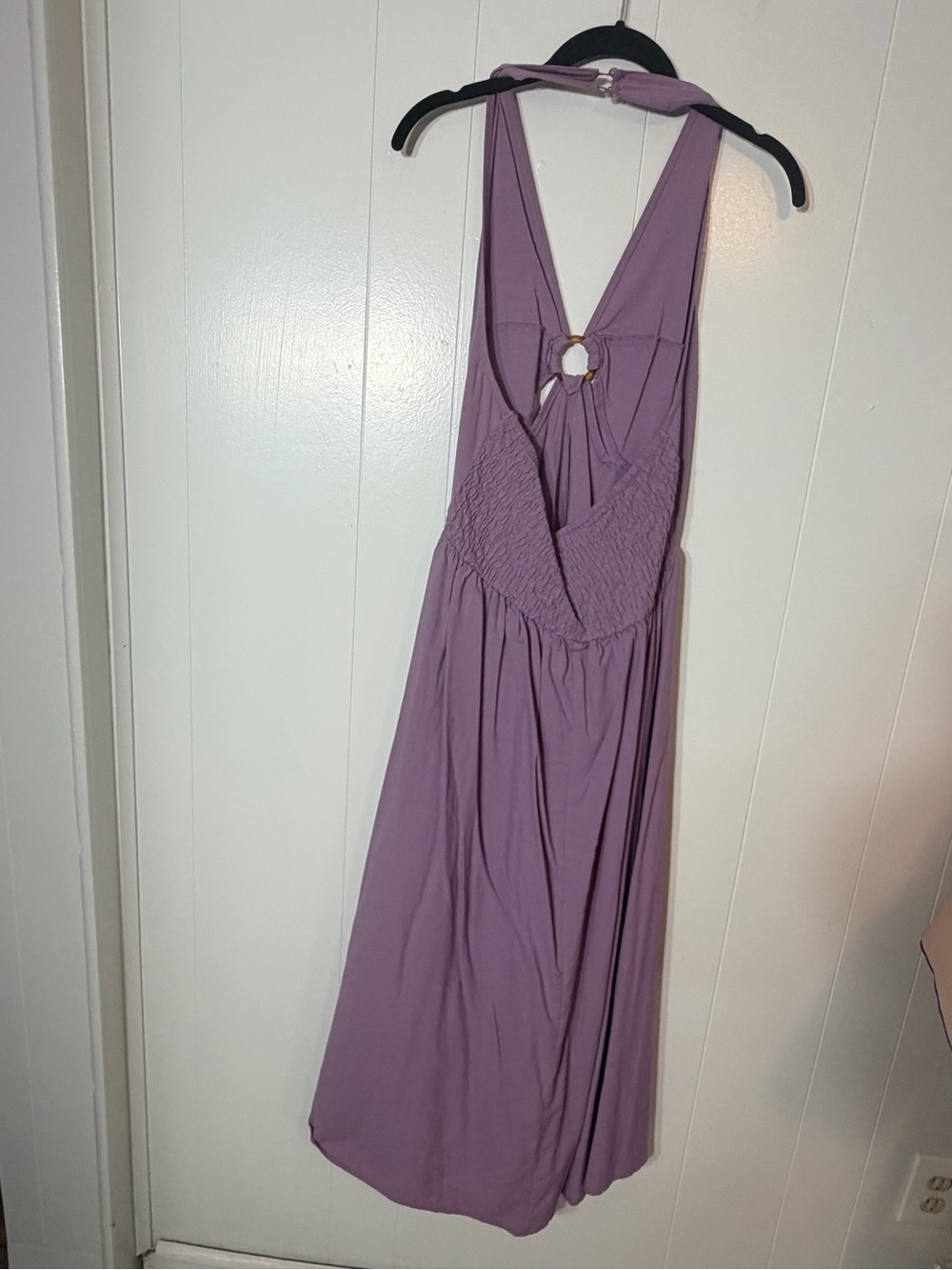 Purple Ring Front Maxi Dress - Picture 4 of 4